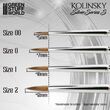 Kolinsky Brush Size 0 Silver Series (S Type)