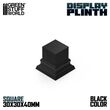 Black Display Block Plinth 3x3cm