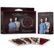 Supernatural playing cards with collecting coin