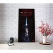 Star Wars Episode VIII Glass Poster Rey