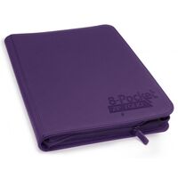 Zipfolio XenoSkin™ 8-Pocket Purple