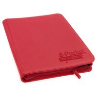 Zipfolio XenoSkin™ 8-Pocket Red
