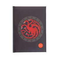 Game of Thrones Notebook with Light Targaryen