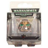 Space Marine MkVII Helmet Gold