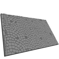 Set Pavement Rolling Pin (14,50 cm x 2,5cm)