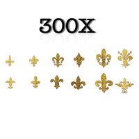 Fleur de Lys Symbols 300pieces