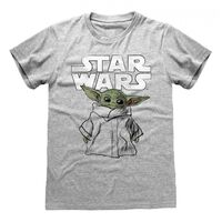 Star Wars Mandalorian: The Child Sketch T-shirt  (L)