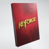KeyForge Logo Sleeves Red (40)