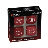 Magic Oversized Loyalty Dice 22mm Mountain (4)