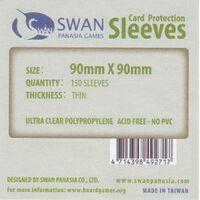 Swan Sleeves 90mm X 90mm (130 pieces)