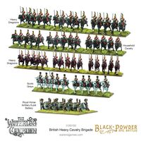 British Heavy Cavalry Brigade Waterloo Epic Battles