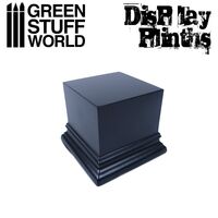 Block Plinth 6x6cm Black