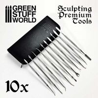 Sculpting Tools Set x10 - Premium with Case