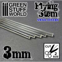 Clear Acrylic Rods 3mm