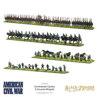 American Civil War Confederate Cavalry & Zouaves Brigade Epic