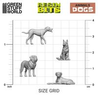 Dogs 3D Resin Set