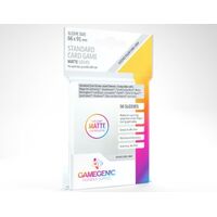 Gamegenic Matte Standard Card Sleeves Clear (50)