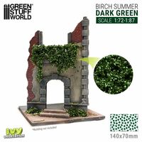 Birch Summer 1:72/1:87 Dark Green Ivy Sheet Small
