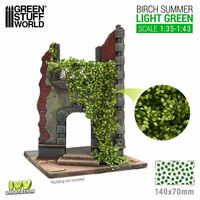 Birch Summer 1:35/1:43 Light Green Ivy Sheet Large