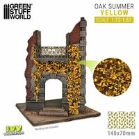 Oak Autumn 1:72/1:87 Yellow Ivy Sheet Small