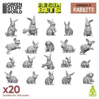 Rabbits 3D Resin Set