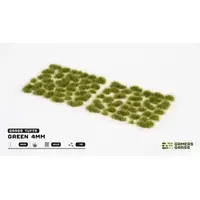 Green 4mm Grass Tufts - Wild (70)