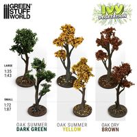 Oak Dry 1:72/1:87 Brown Ivy Sheet Small