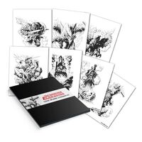 Dungeons & Dragons Lithograph Set