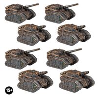 Legions Imperialis: Solar Auxilia Basilisks/Medusas