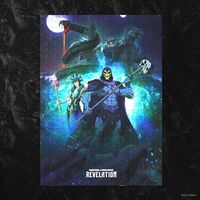 Jigsaw Puzzle Skeletor and Evil-Lyn - Masters of the Universe (1000 pieces)