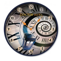 Doctor Who (Time Spiral) Clock