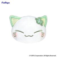 Nemuneko Cat Plush Figure Green 18cm