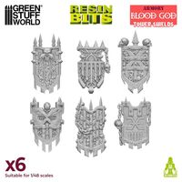 3D Printed Armory - Blood God Tower Shields (X6)