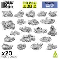3D printed - Skulls & Bones - Skeleton Remains 1:48