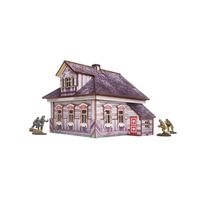 WW2 Ostfront Village Whitewashed Dacha (1) (28mm)
