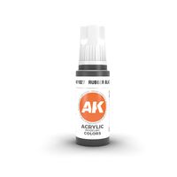 Rubber Black – AK 3GEN ACRYLIC 18ml