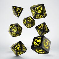 Dragon Dice Set Black & Yellow