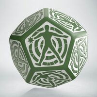 Hit Location D12 Green & White