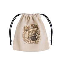 Steampunk Multicolor & Beige Dice Bag