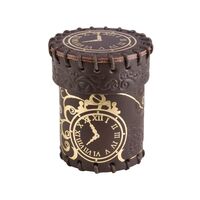 Steampunk Brown & Golden Dice Cup