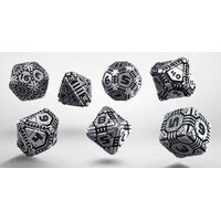 Tech Metal Dice Set