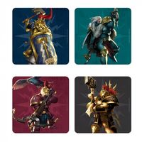 Warhammer Age of Sigmar Cork Coaster 4-Pack Stormcast Eternals