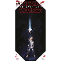 Star Wars Episode VIII Glass Poster Rey