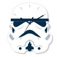 Star Wars Plastic Wall Clock Stormtrooper