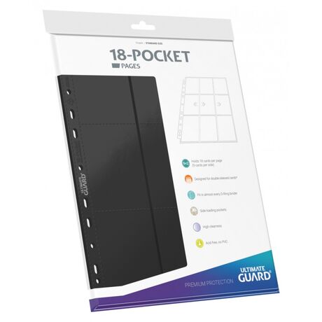 18-Pocket Side-Loading Pages Black (10)