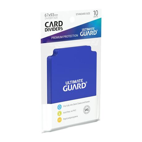 Card Dividers Blue (10)