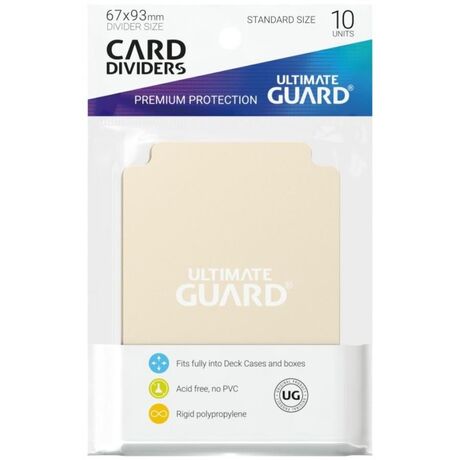 Card Dividers Sand (10)