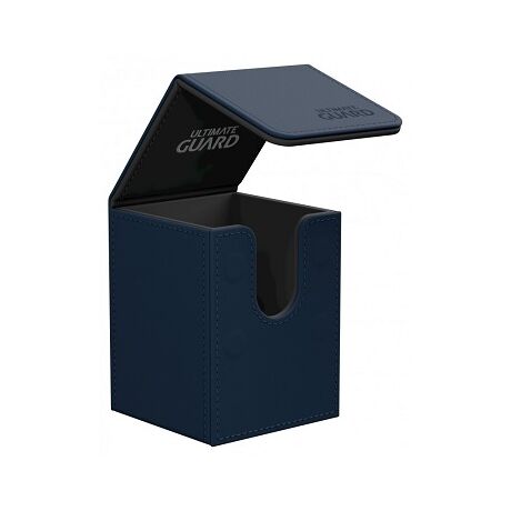 Flip Deck Case 100+ Leatherette Dark Blue