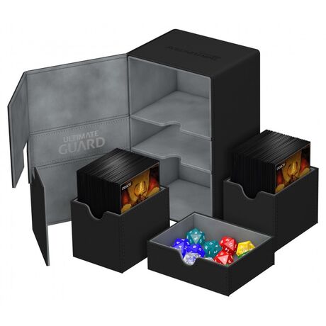 Twin Flip'n'Tray™ 160+ XenoSkin™ Black