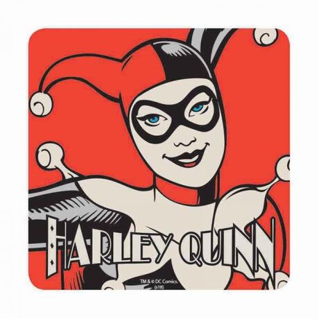 Harley Quinn Cork Coaster